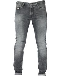 DIESEL - 1979 Sleeker Faded Denim Pants Cotton - Lyst