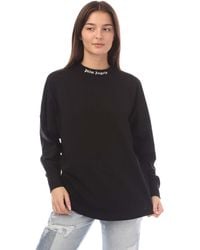 Palm Angels - Classic Logo Long Sleeve Over T-shirt - Lyst