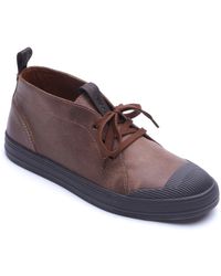 Base London - Rise Leather Ankle Boots - Lyst