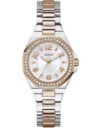 Guess - Contessa GW0877L4 uhr aus recyceltem Stahl - Lyst