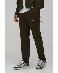 BoohooMAN - Slim Technical Cargo Trouser - Lyst