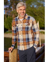 Mountain Warehouse - 'Trace' Flannel Shirt 100% Cotton Long Sleeve Everyday Casual Winter Top - Lyst