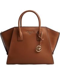 Michael Kors - Avril 30F2G4Vs3L Leather Satchel For - Lyst