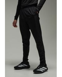 BoohooMAN - Common Pace Running Ultra Zip Hem Tapered Joggers - Lyst
