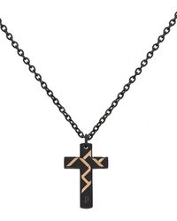 Police - Pj.26478Psbr-01 Necklace - Lyst