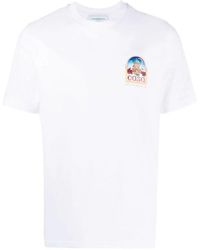 Casablancabrand - Vue De L'Arche Printed T-Shirt - Lyst