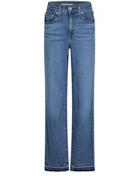 Levi's - Levi's High Rise Straight Leg Jeans - Lyst