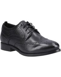 Hush Puppies - Natalia Leather Brogues Shoes - Lyst