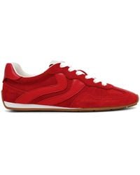 Steve Madden - Suede Abbi Trainer Sneakers - Lyst