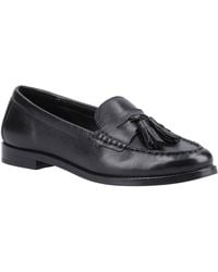 Hush Puppies - Connie Leather Loafers - Lyst