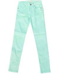 La Martina - Shiny Stretch Pants With Skinny-Cut Hems Jwt010 - Lyst