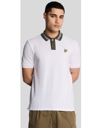 Lyle & Scott - Contrast Tipped Kraag Polo Shirt - Lyst