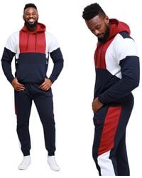 KAM Jeanswear - Kam Two Piece Tracksuit Hoodie & Jogger Set - Lyst