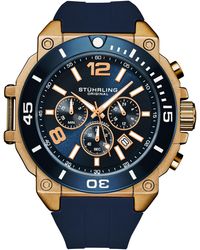 Stuhrling - Spectra 4054 Japanese Quartz Chronograph 50Mm - Lyst