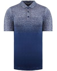 PUMA - Evoknit Performance Fit Short Sleeve Ombre Polo Shirt 595106 01 Nylon - Lyst