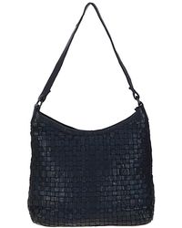 Ashwood Leather - 'Raffinatezza' Vintage Woven Shoulder Bag - Lyst
