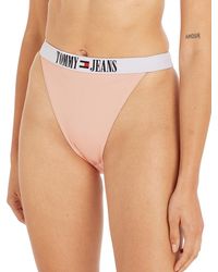 Tommy Hilfiger - Uw0Uw04087 High Rise Bikini Brief - Lyst