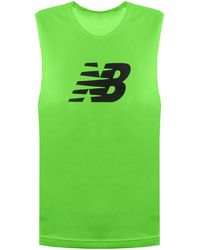 New Balance - Training Bib Fluo Vest - Lyst