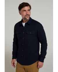 Mountain Warehouse - 'Trace' Flannel Shirt 100% Cotton Long Sleeve Everyday Casual Winter Top - Lyst
