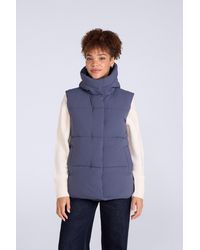 Mountain Warehouse - 'Oslo' Padded Gilet Hooded Warm Funnel Neck Windproof Sleeveless Jacket - Lyst