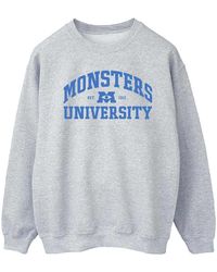 Disney - Monsters University Logo Sweatshirt (Sports) - Lyst
