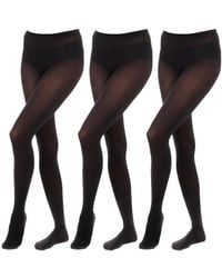 Vignoni - Pack-3 Tight Microfiber Panties Of 50 Deniers Micro-50 - Lyst