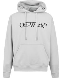 Off-White c/o Virgil Abloh - Off Lacoste Lettering Hooded Neck Long Sleeve Sweatshirt - Lyst