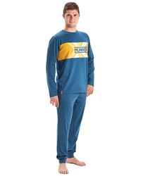 Munich - Winter Pajamas Long Sleeve Round Neck Mu1 - Lyst