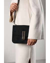 Where's That From - Gelora Cross Body Bag With Clasp Detail - Lyst