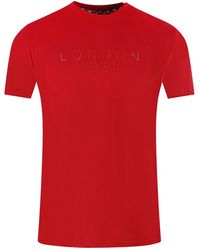 Aquascutum - London 1851 Tape Logo T-Shirt - Lyst