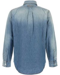 Givenchy - Patchwork Denim Shirt - Lyst