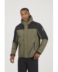 Brave Soul - Colour Block Hooded Jacket - Lyst