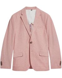 Ted Baker - Kenleyj Stretch Linen Blazer Jacket - Lyst