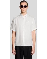 Lyle & Scott - Short Sleeve Linen Shirt - Lyst