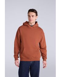 Mountain Warehouse - 'Icon' Logo Drop Shoulder Hoodie With Kangaroo Pocket Warm Sweatshirt Cotton - Lyst