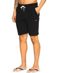 Ellesse - Noli Fleece Shorts (Anthracite) - Lyst