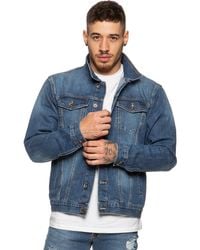 Enzo - Denim Designer Jacket - Lyst