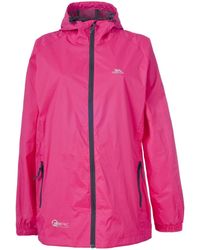 Trespass - Adults Qikpac Packaway Waterproof Jacket (Sasparilla) - Lyst