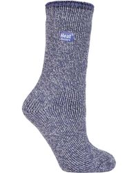 Heat Holders - Ladies Thick Reinforced 2.9 Tog Winter Warm Merino Wool Thermal Socks - Lyst