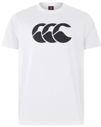 Canterbury - Logo Organic Cotton T-Shirt (Bright) - Lyst