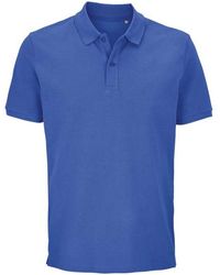 Sol's - Adult Pegase Pique Polo Shirt (Royal) - Lyst