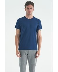 TOMMY LIFE - Cotton Elastane Crew Neck T-Shirt - Lyst