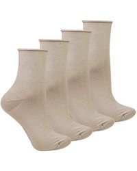 Steve Madden - 4 Pairs Ladies Bamboo Sensory Socks - Lyst