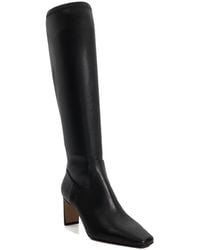 Dune - Stellan Square Toe Knee High Boots - Lyst
