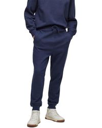 BOSS - Seglitchstitch Solid Patterned Slim Joggers - Lyst