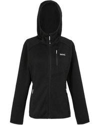 Regatta - Ladies Newhill Marl Hooded Fleece Jacket - Lyst
