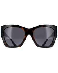 Versace - Ve4452 108/87 Donker Havana Donkergrijs Zonnebril - Lyst