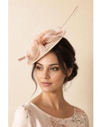 SVNX - Bow & Large Feather Disc Fascinator - Lyst