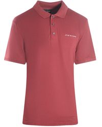 Lyle & Scott - Plain Embroidered Logo Fletcher Polo Shirt Cotton - Lyst