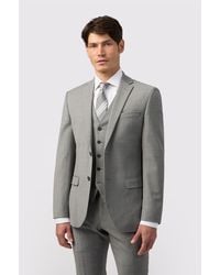 Alexandre Silver Label - Single Breasted Long Sleeve Two Button Tailored Suit Jacket - Lyst